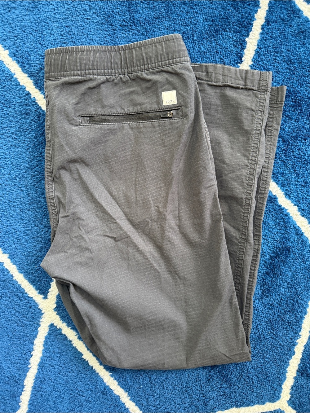 Vuori Men’s Charcoal Casual Climbing Pants
